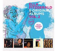 Ella Fitzgerald 5 Original Albums: Ella Swings Live - Volume 2 (CD) Box Set
