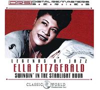 ELLA FITZGERALD - LEGENDS OF JAZZ SWINGIN' IN THE STARLIGHT HOUR - CD - K72z