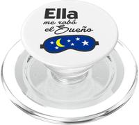 Ella me Robó el Sueño. Spanish Saying Couple Matching PopSockets PopGrip per MagSafe