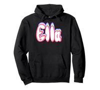 Ella Ragazze e Donne Personalizzato Nome Personalizzato Felpa con Cappuccio