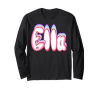 Ella Ragazze e Donne Personalizzato Nome Personalizzato Maglia a Manica