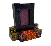Ellafun Magnetic Cube - Portale Inferno - 32 Pezzi - Blocchi magnetici - Giocattolo Montessori a partire da 3 anni per ragazzi e ragazze - CREA il tuo Mondo