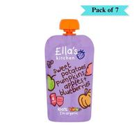 Ellas Kitchen Stage 1 zucca di patate dolci e mirtilli - Confezione da 7 (120...