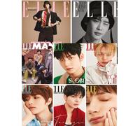 ELLE Korea Marzo 2022 Cover Lee Jong Suk, MONSTA X MINHYUK + LIBRO IN COPERTI...