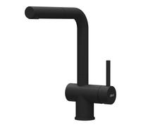 ELLECI Miscelatore Cucina con Doccetta Estraibile Leva Sanitaria colore Nero Aluna Plus - MGKA0240
