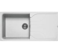 Elleci Lavello da incasso EGO 480 LGE48068 1 vasca 100x50 Bianco Titano