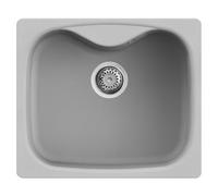 Elleci Fox LMF20079 Lavello Incasso Cucina 1 Vasca Aluminium Metaltek 58x50