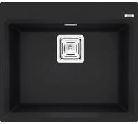 Lavello Elleci Incasso Cucina 1 Vasca 57x50 Karisma 105 Nero LGK10540