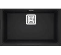 Lavello Elleci Incasso Cucina 1 Vasca 69x43,8 Karisma 120 Nero LGK12040BSO