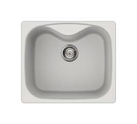 ELLECI LAV. FOX 200 58x50 1V BIANCO TITANO 68