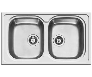 ELLECI LAV. SKY 450 INOX 2V 86X50