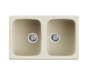 ELLECI LAV. ZEN-MASTER 350 79x50 2V BIANCO ANTICO 62