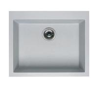 Elleci Lavello 1 vasca (57x50cm) QUADRA 105 Bianco antico Opaco LGQ10562