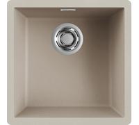 Elleci Lavello a una vasca ZEN-F 102 LKZ10295F01 finitura composito K95 champagne da 44.8x44.8 cm
