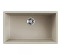 Elleci Lavello a una vasca ZEN-F 130 LKZ13095F01 finitura composito K95 champagne da 74.8x44.8 cm