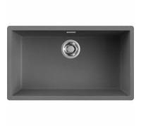 Elleci Lavello a una vasca ZEN-F 130 LKZ13099F01 finitura composito K99 grigio scuro da 74.8x44.8 cm