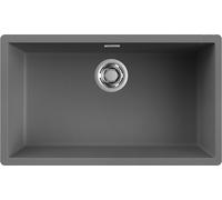 Elleci Zen 130 LKZ13099 Lavello incasso/sottotop 76 x 46 - keratek plus - dark grey