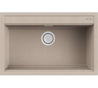 ELLECI Lavello Cucina 1 Vasca da Incasso 79 cm Granitek Avena LGB13051 Best 130