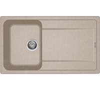 Elleci Lavello da incasso LG240051 1 vasca con gocciolatoio reversibile 86x50 cm Granitek Avena 51