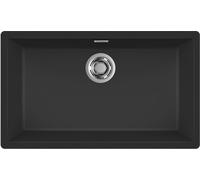 Elleci LKZ13086 Zen 130 Lavello 1 vasca Keratek Black (K86)