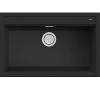 ELLECI Lavello Cucina 1 Vasca Dimensione 79 x 51 cm Materiale Granitek Colore Black 86 - LKB13086 Best 130