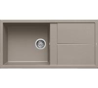 ELLECI Lavello Cucina 1 Vasca Incasso 100 cm Granitek Tortora LGU48043 Unico 480