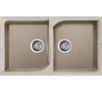 Lavello Elleci Incasso 1 vasca 100x50 Ego 480 Metaltek Grigio Titanium LME48073