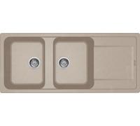 LIFE 500 Lavello montato su piano Rettangolare Granitek