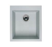 Lavello Elleci Incasso Cucina Quadra 1 Vasca LMQ10079NA 41x50 Aluminium