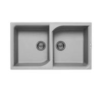 ELLECI lavello EGO 450 2 vasche in Granitek