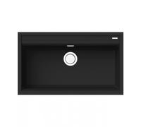 Lavello Elleci Incasso Cucina 1 Vasca 86x51 Best 360 Nero LGB36040
