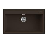 Elleci Lavello Incasso Best 360 1 Vasca 86×51 Espresso Marrone Granitek LGB36078