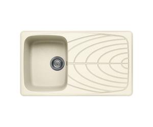 ELLECI lavello MASTER 400 una vasca con gocciolatoio in Granitek