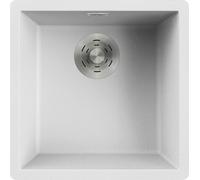 Elleci Lavello una vasca ZEN 102 LKZ10295 finitura composito K95 champagne da 45.6x45.6 cm