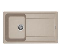 Elleci Lavello da incasso LG240051 1 vasca con gocciolatoio reversibile 86x50 cm Granitek Avena 51