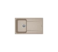 Elleci Lavello da incasso LG240051 1 vasca con gocciolatoio reversibile 86x50 cm Granitek Avena 51