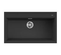 Lavello Elleci Incasso 1 vasca 86x51 Nero Best 360 Granitek Nero Full Black LGB36040