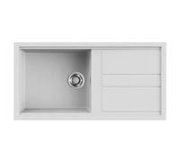 ELLECI LGB48068 | Lavello da incasso GRANITEK BEST 480 | Colore : Bianco