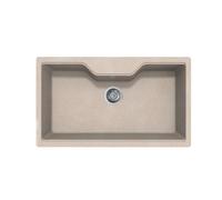 ELLECI LGF36051 LAVELLO DA INCASSO MONOVASCA 86x50 CM GRANITEK AVENA