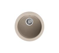 Lavello Elleci Incasso 2 vasche 70x53 Fox 330 Granitek Bianco Antico LGF33062BTP