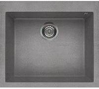 ELLECI LGQ10548 | Lavello da incasso GRANITEK QUADRA 105 | Colore : Cemento