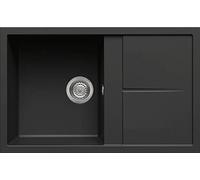 ELLECI LGU30040 | Lavello da incasso GRANITEK UNICO 300 | Colore : Nerone