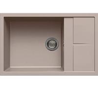 ELLECI LGU31043 | Lavello da incasso GRANITEK UNICO 310 | Colore : Tortora
