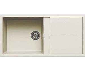 ELLECI LGU48062 | Lavello da incasso GRANITEK UNICO 480 | Colore : Bianco antico