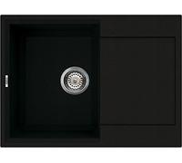 ELLECI LGY13540 | Lavello da incasso GRANITEK EASY 135 | Colore : Nerone