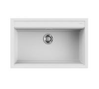 ELLECI LKB13096 BEST 130 LAVELLO MONOVASCA 79x51CM IN KERATEK BIANCO