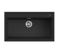 ELLECI LKB36086 BEST 360 LAVELLO MONOVASCA 86x51 CM COLORE NERO