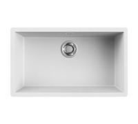 Elleci LKZ13096 Lavello da Cucina Incasso/sospeso in KERATEK, Bianco