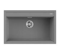 Lavello Elleci Incasso Cucina 1 Vasca 79x51 Best 130 Grigio Titanium LMB13073