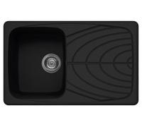 Elleci Master 300 LGM30040 - Lavello una vasca con gocciolatoio in Granitek (G40 Nero)